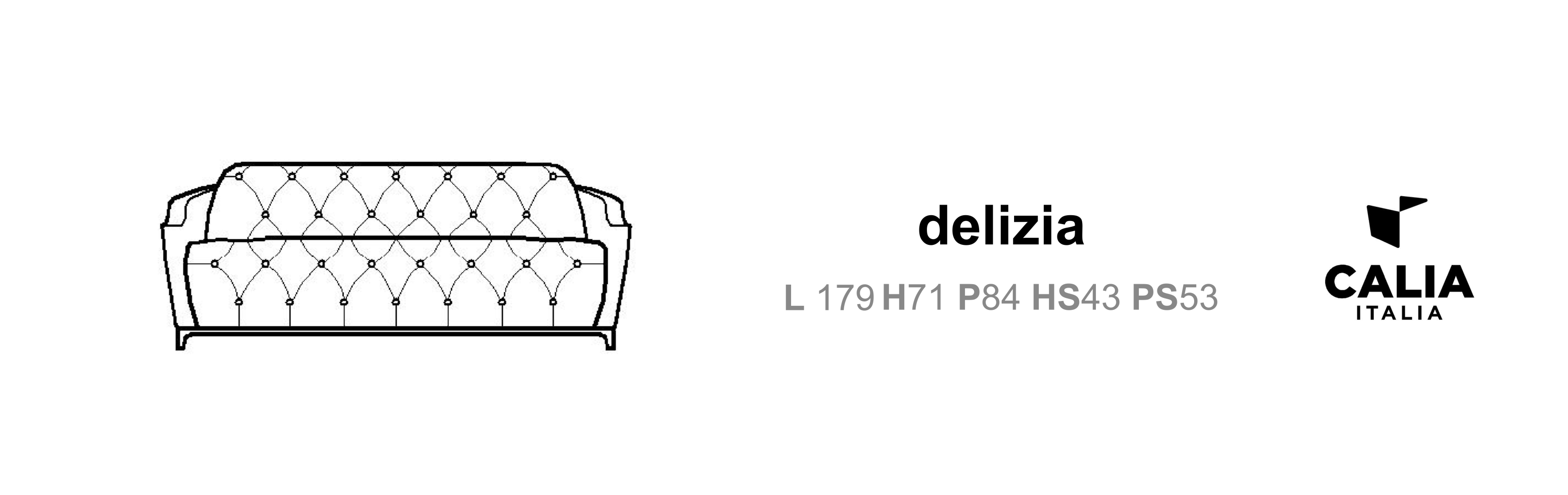 Диван Delizia (L 179 H71 P84)